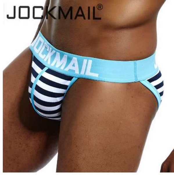 JOCKMAIL marque hommes sous-vêtements Sexy bikini hommes slips calzoncillos hombre glisse cuecas gay pénis pochette culotte gay sous-vêtements chauds