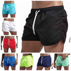 Jockmail Zomer Heren Badmode Shorts Merk Strandkleding Sexy Zwem Trunks Mannen Badpak Lage Taille Ademend Strand Draag Surf Board Y220420