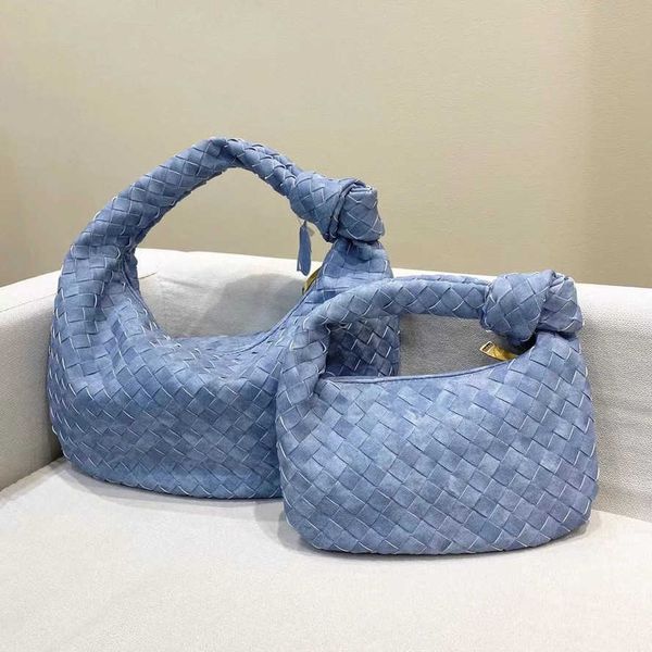 Jodie Bag Bottegaaveneta Knot Tied Buns Nouveau commerce extérieur Femme Jodiemini tissé en peau de vache et boulettes de corne d'agneau Portable Cloud vente en gros frj