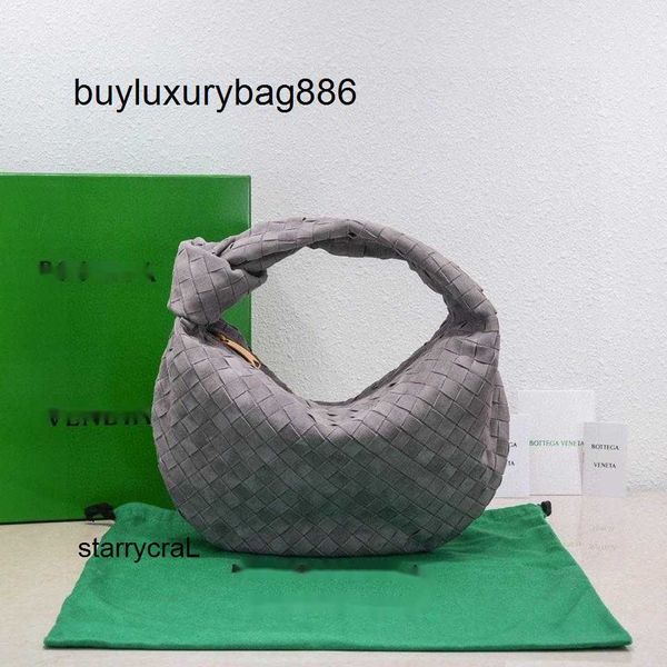 Jodie – sac à main Botteg Venet en peau de cerf tissé pour femmes, chignon noué, boulettes en corne de mouton tissées, nuage portatif, nouvelle collection 2023