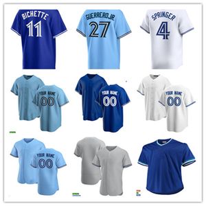 Joe Carter Vladimir Guerrero Jr. George Springer Alejandro Kirk Cavan Biggio Bo Bichette Daulton Varsho Justin Turner Kevin Kiermaier Brian Serden Baseball Jersey