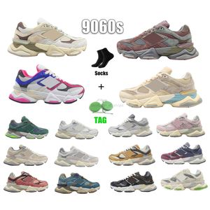 Joe Hot 9060 FreshGoods Men Men Dames Running schoenen Suede 1906R Designer Penny Cookie Pink Baby Shower Blue Sea Salt Outdoor Trail Sneakers Maat 36-45 2024