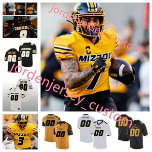 Joe Moore Jaylon Carlies 2024 Cotton Bowl Missouri Football Jersey Ennis Rakestraw Jr. Harrison Mevis Riley Williams Tre'Vez Johnson Marcus Clarke Jerseys