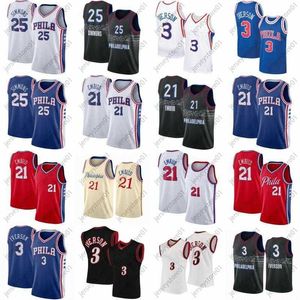 Joel 21 Embiid Jersey Ben 25 Simmons Tobias 12 Harris Tyrese 0 Maxey Shake 18 Milton Matisse 22 Thybulle 2021 Allen 3 Iverson City Blue