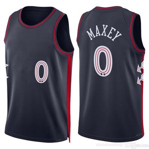 Joel Embiid Basketball Jersey Tyrese Maxey Jerseys Allen 3 Iverson rétro Men City City City Sports T-shirt Panier respirant