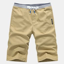 Jogger Shorts hommes été coréen pantalons décontractés grand 5 pouces milieu PANTALON JEUNESSE pur plage mode 210714