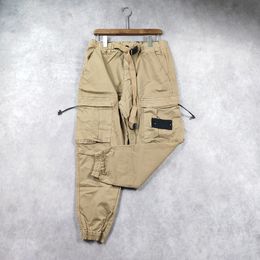 Joggers Big Pocket Cargo Pants Loose And Comfortable Streetwear Running Trousers