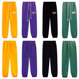 Joggers Hombres Sweet Denim Diseñador Pantalones de chándal Menses negros, amarillos, verdes, púrpura Pantalones casuales estadounidenses