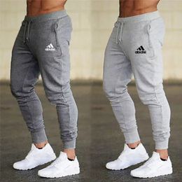 Pantalon de jogging pour hommes, pantalon de survêtement avec cordon de serrage, mince, pour entraînement, course à pied, Fitness, sport, décontracté, Streetwear, 230226