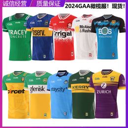 Jogging 2024 GAA Berlin Kreweksford Tyrone 3 Side Rugby Jersey Men's