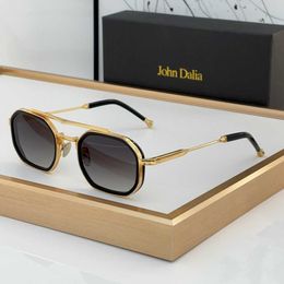 Gafas de sol de diseñador de John Dalia para mujer Deporte de moda Polarizado Goggle Goggle Man Womens Hombre de moda Rosa Black Sun Glass Core Marich Tamaño 55-21 NVRM