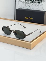 John Dalia Designer zonnebril voor dames Mode Sport Gepolariseerde UV-bescherming Bril Strand Heren Dames Trendy Heren Roze Zwart Zonnebril AMARU MAAT 54-20
