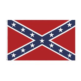 JOHNIN 3x5Fts drapeau rebelle confédéré Dixie USA guerre civile de Virginie du Nord américain 90x150cm3007