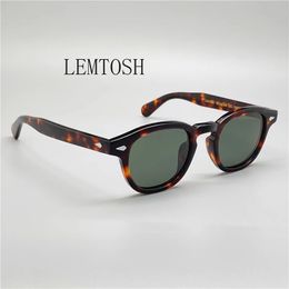 Johnny Depp gepolariseerde zonnebril Men Women Luxury Brand Designer Lemtosh Style Sun Glazen voor mannelijke vrouwelijke oculos 240408