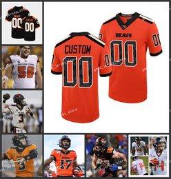 Johnny Hekker Nahshon Wright OSU Football Jersey Sean Harlow Personnalisé Hommes Jeunes Mike Remmers Blake Brandel Steven Nelson Oregon State Beavers Maillots NCAA