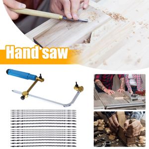 Jointers zware coping zagen set verstelbaar frame sawbow ushape coping jig zaag voor houtbewerking ambachtelijke sieraden diy handgereedschap