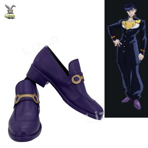 Jojo's Bizarre Adventure Heren Laarzen Higashikata Josuke Cosplay Schoen Halloween Party cosplay