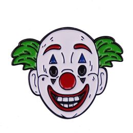 Joker Joaquin Phoenix Arthur Fleck Clown Mask Brooch Broch Pin Wonderful Moment Moment Clowns Badge