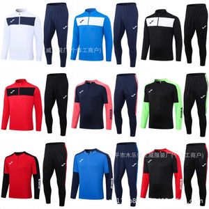 Joma Homer voetbaljersey set volwassen lange mouwen trainingsjersey bedrukte team jersey voetbalwedstrijd jersey