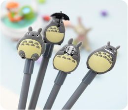 Jonvon Satone 40 pièces Kawaii Totoro stylo à encre Gel stationnaire 038mm stylos pour l'écriture fournitures scolaires de bureau Kawaii articles de papeterie Y5081211