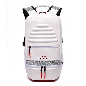 Jord Backpacks Hoge capaciteit Trendy sportbasketbal Backpack Outdoor Leisure Portable Travel Bag 230915