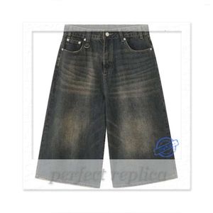 Jorts shorts shorts denim shorts dames mens shorts jeans masculs firlranch bleu baggy jort pour hommes femmes mi-longs shorts mi-longs neuvième pantalon denim streetwear 905