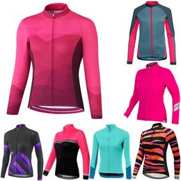 Josemx Women Long Sleeve Cycling Jersey Bicycle Bike Dessen MTB BIB Sport Shirt Purple Motocross Mountain Road strakke Top Jacket 240307