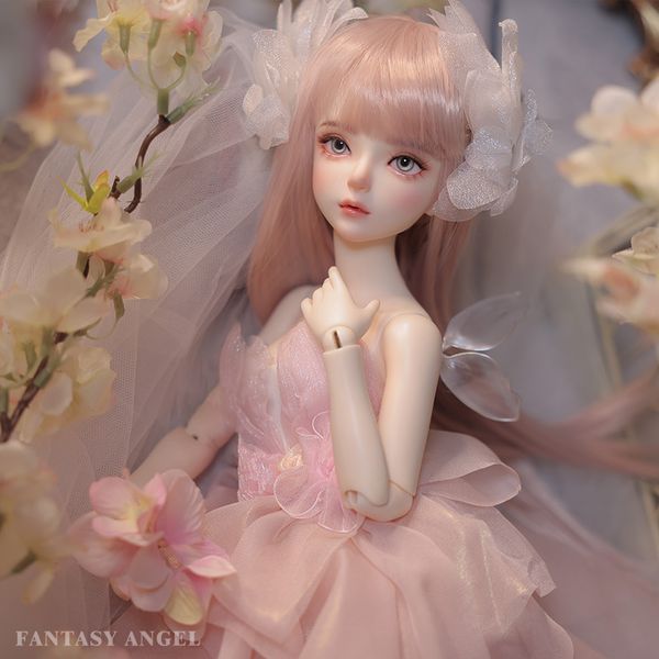 Joybjd Maureen bjd Doll 1/4 LDS Cai Body Flower Fairy Fallset Ball Gertised Doll Gift Girls Romatic Dolls