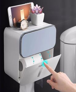 JOYBOS boîte de papier toilette étanche non perforé boîte de papier salle de bain boîte de pompage porte-papier créatif étagère multifonction JBS5 21497668
