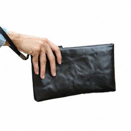 Joyir pochette en cuir véritable pour hommes organisateur sac de poignet porte-carte portefeuilles Busin sac décontracté mâle sac pratique nouveau T5Qz #