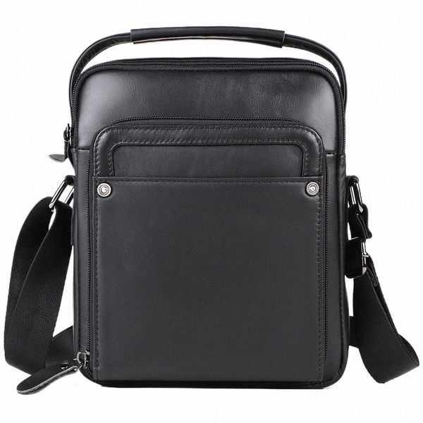 Joyir cuero genuino hombres bolso de hombro vintage crossbody bolsos de alta calidad bolso masculino tableta bolsa hombres menger bolsos bolso f0zt #