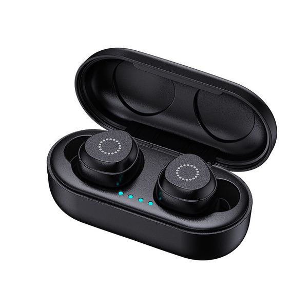 JOYROOM TWS Casque Bluetooth sans fil JR-TL1 Écouteurs stéréo à commande tactile Écouteurs Bluetooth 5.0 avec boîtier de chargement pour iPhone Samsung