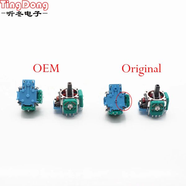 Joysticks 10pcs Original ou OEM 3d Capteur analogique Axe analogique 3D Potentiomètre Joystick 3D pour le contrôleur PS4