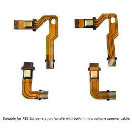 Joysticks 1pc pour le contrôleur sans fil PlayStation 5 pour les câbles de ruban Dual Sense PS5 avec microphone flexible