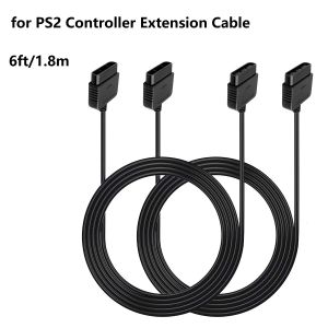 Joysticks 2Pack PS2 Extension Corde Corde 6ft / 1,8m Extension du contrôleur pour la console de jeu Sony PlayStation 2 PS2