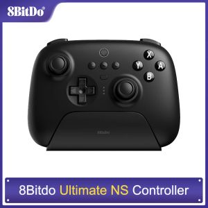 Joysticks 8bitdo Ultimate Wireless Bluetooth -gamingcontroller met oplaaddok voor Nintendo Switch en PC, Windows 10, 11, Steam