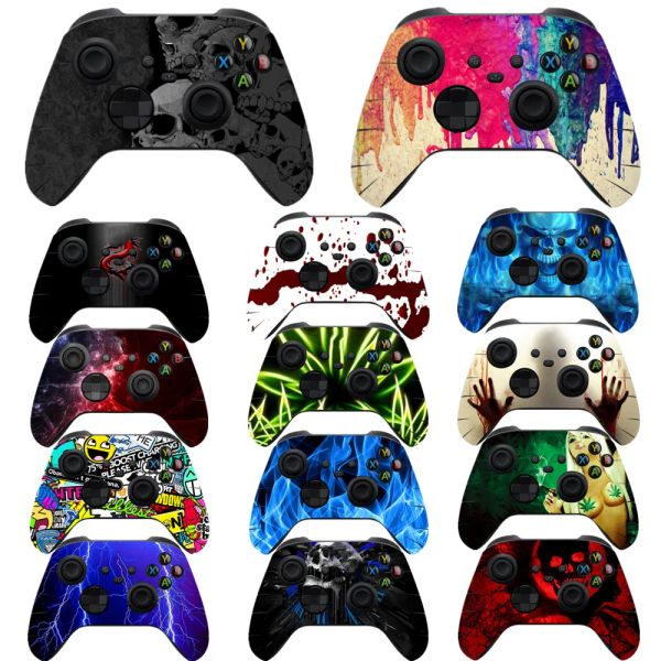 Joysticks Antislip Protective Sticker Decal pour Xbox Series X / S Controller Game Joystick Skins Accessoires Stickers pour peau en vinyle