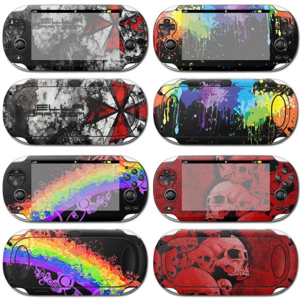 Joysticks Chirstmas Gift Design Games Accesorios Decal de vinilo para PS Vita 1000 Skin Sticker