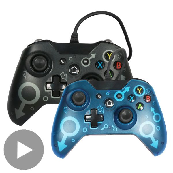 Joysticks Contrôle manette de jeu pour X Box Xbox One X S contrôleur PC USB ordinateur jeu Pad Joystick jeu déclencheur accessoires Jostick Joy Stick