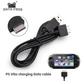 Joysticks Data Frog USB chargeur transfert de transfert de données Cordon de charge pour PlayStation PSV1000 PSVITA PS VITA PSV 1000 Power Adapter Wire