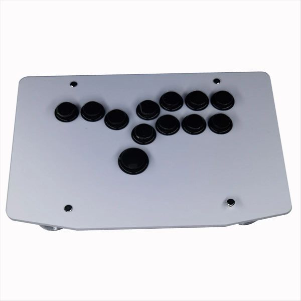 Joysticks Controlador DIY Botón Completo Arcade Fighting Stick Controlador de Juego Hitbox Estilo Joystick para PS4/PS5/PC/SWITCH/Android, B