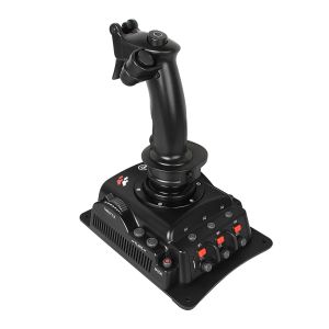 Joysticks para simulador de vuelo Gamepad controlador de vibración USB juegos por cable Joystick Joypad para PC/accesorios de juegos de escritorio volante pc