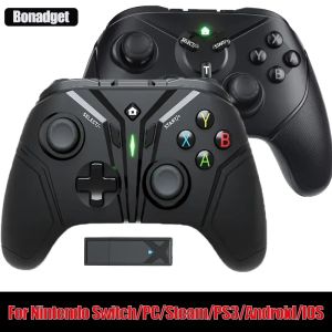 Joysticks pour Switch / PC / Steam / PS3 / Android TV Box Bluetooth Wireless Controller Smart Phone Tablet Joystick Game Gamepad