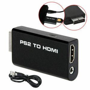 Joysticks PS2 tot HDMI compatibele audiovideo -converter -adapter AV compatibele Sony Sony PlayStation 2 Plugandplay Part Cable
