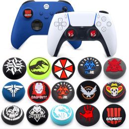 Joysticks Thumb Stick Grip Cap Thumbstick Joystick Cover Case For Sony Dualshock 5/4/3 PS5 PS4 PS3 Slim Xbox 360 NS Switch Pro Controller