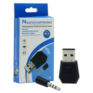 Joysticks Wireless Bluetooth 4.0 Adaptador para PS4 GamePad Juego Controlador de juegos Auriculares USB Dongle para PlayStation 4 Controlador