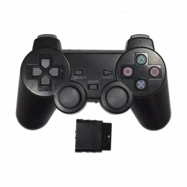 Joysticks Wireless Controller GamePad pour Sony Playstation PS2 2,4G VIBRATION Joystick Blutooth Contrôleur pour Playstation 2 Joypad