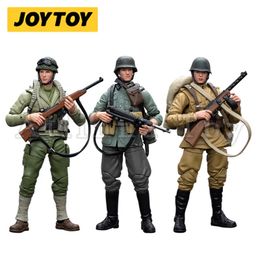 Joytoy 1/18 Figure d'action Hardcore WWII Wehrmacht Soviétique Infanterie United States Army Anime Military 240326