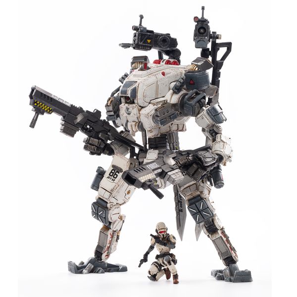 JOYTOY Free Man Action Robot STEEL BONE Heavy Firepower Mecha Colección Modelo Juguetes Regalo de Navidad