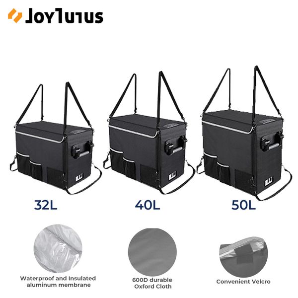 Joytutus 50L refrigerador de coche portátil de protección para Mini nevera mantener la refrigeración bolsa de almacenamiento a prueba de goteo